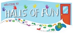 Halls of Fun Mobile Logo